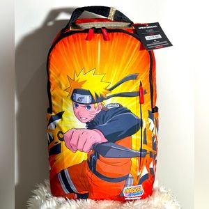 SPRAYGROUND NARUTO BUSTIN SHARK (DLXR) BACKPACK - Limited Edition